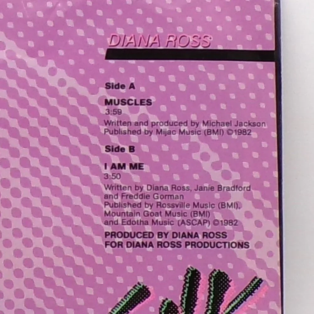 Muscles/I Am Me by Diana Ross 45 - Picture 3 of 7